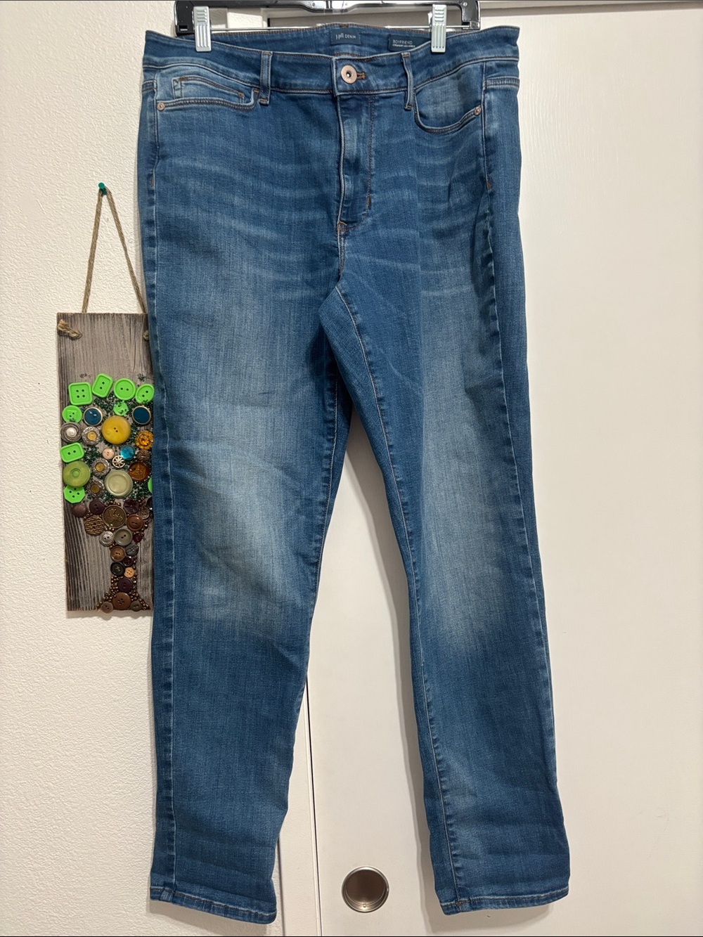 J. Jill Blue Boyfriend Jeans